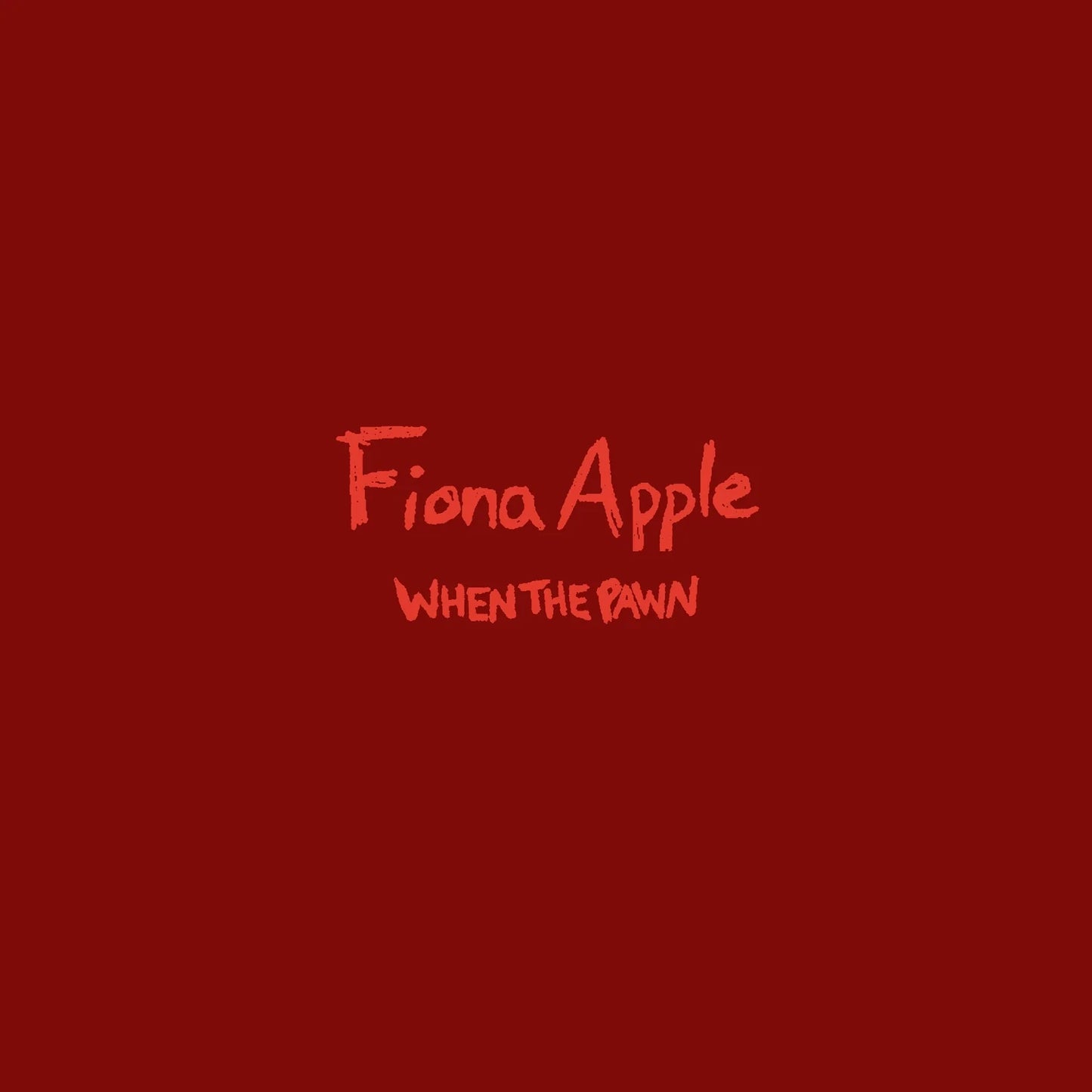 Fiona Apple - When The Pawn… (Black Vinyl)