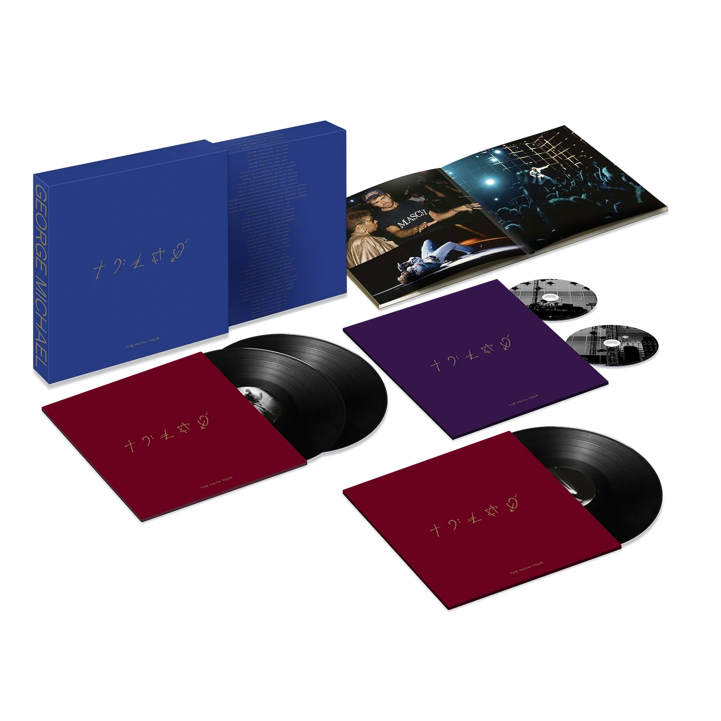 George Michael - Faith Tour (Disque vinyle & CD deluxe)