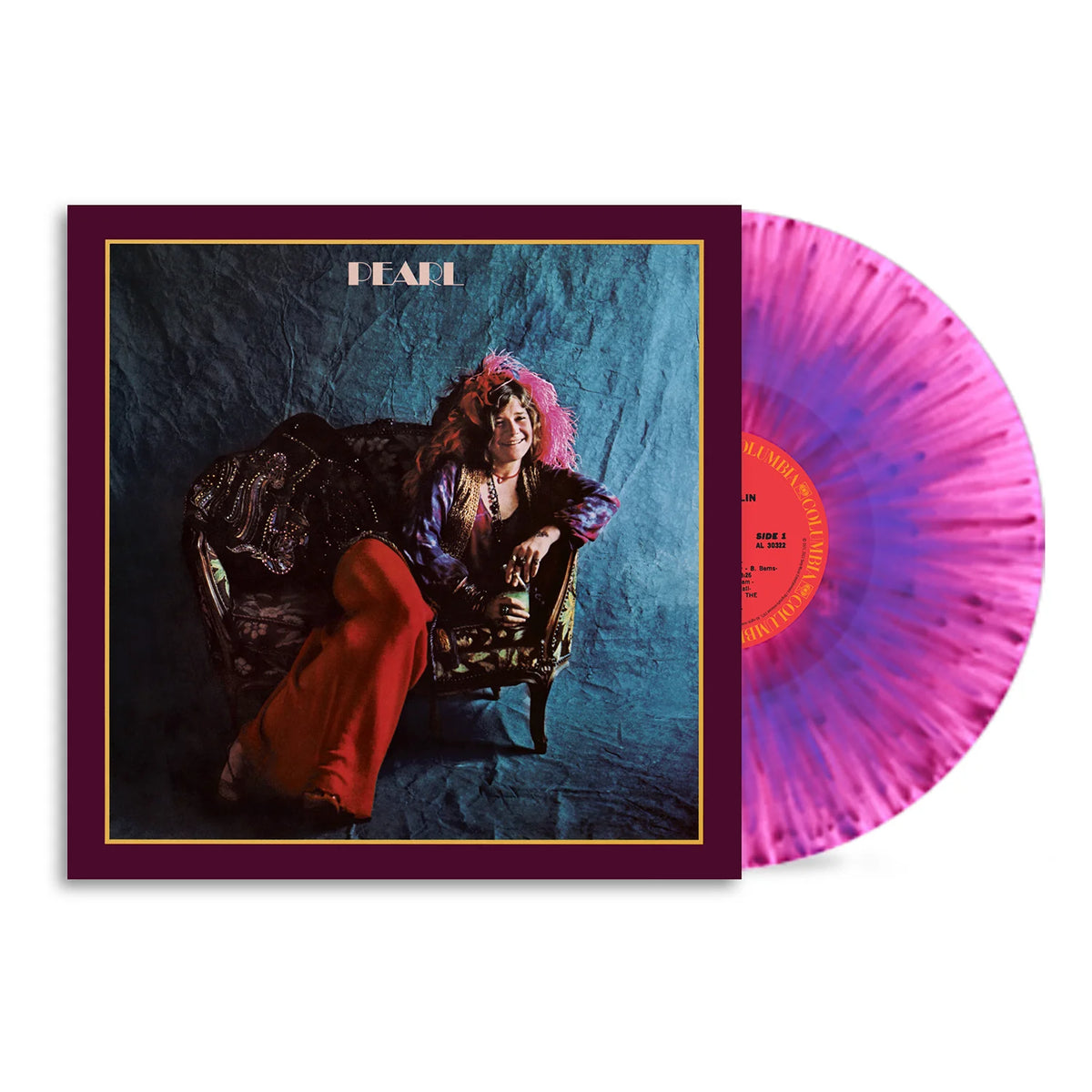 Janis Joplin - Pearl (Vinyle rose éclaboussé)