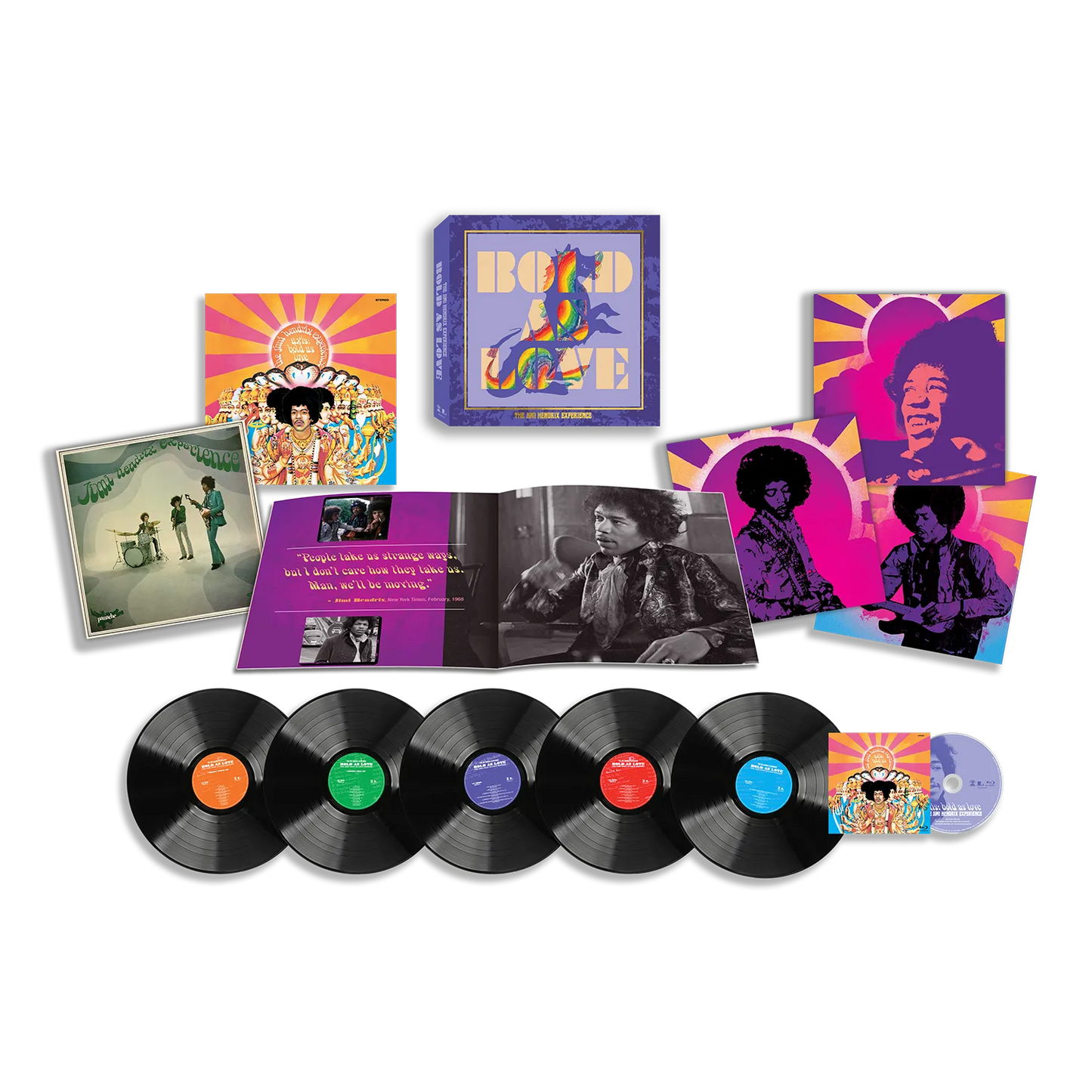 Jimi Hendrix - Axis: Bold As Love (Coffret Vinyle + Blu-ray)