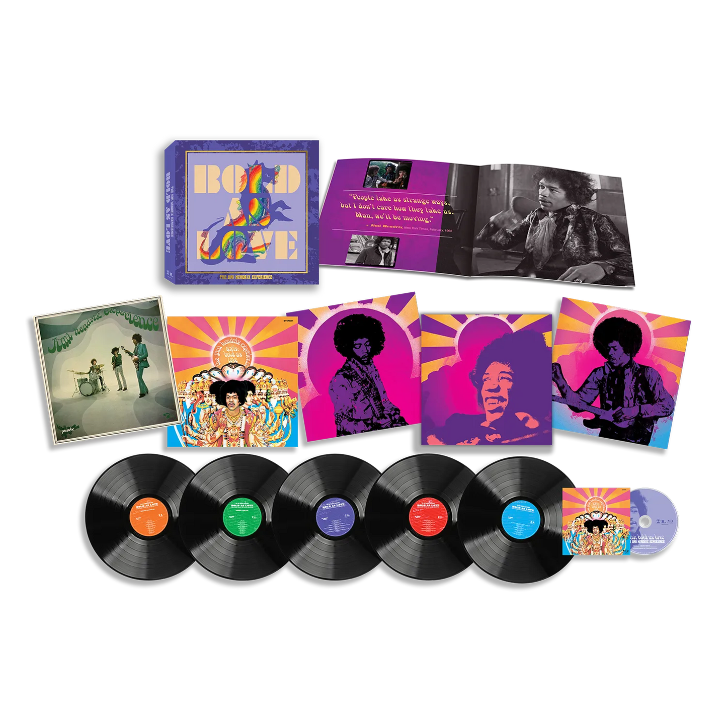 Jimi Hendrix - Axis: Bold As Love (Coffret Vinyle + Blu-ray)