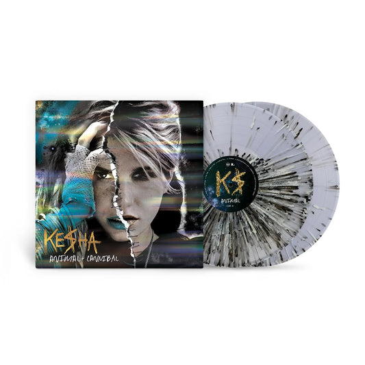Kesha - Animal + Cannibal (15th Anniversary Edition) (Black and White Translucent Splatter Vinyl)