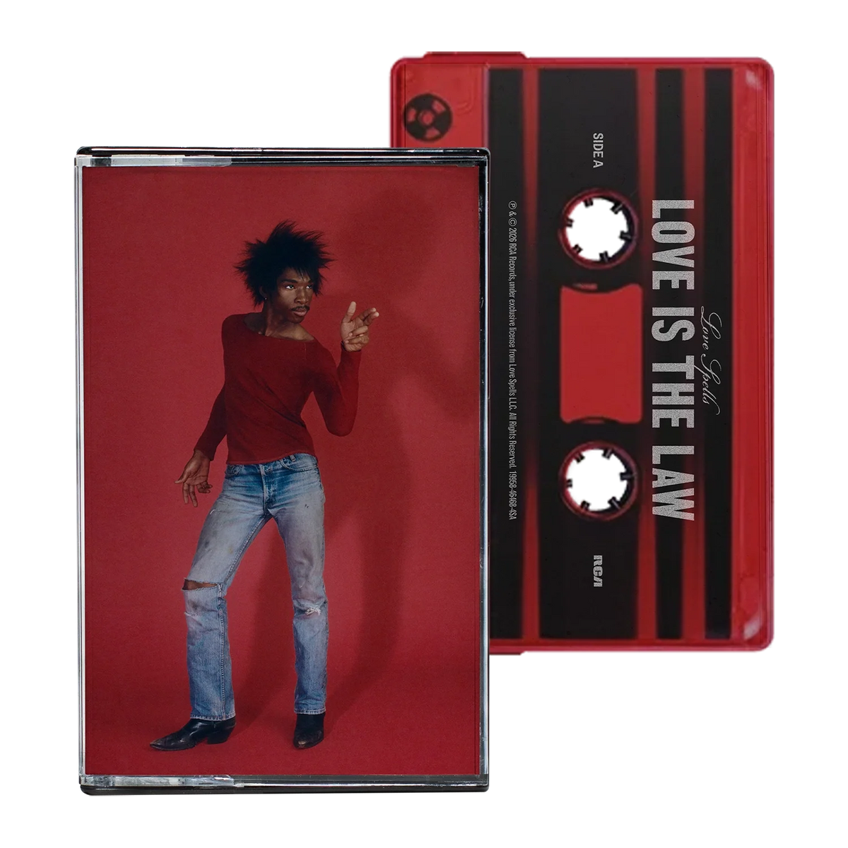 Love Spells - LOVE IS THE LAW (Cassette)