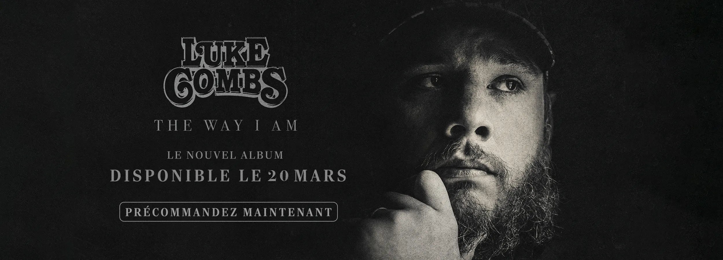 Luke Combs The Way I Am - Précommandez Maintenant