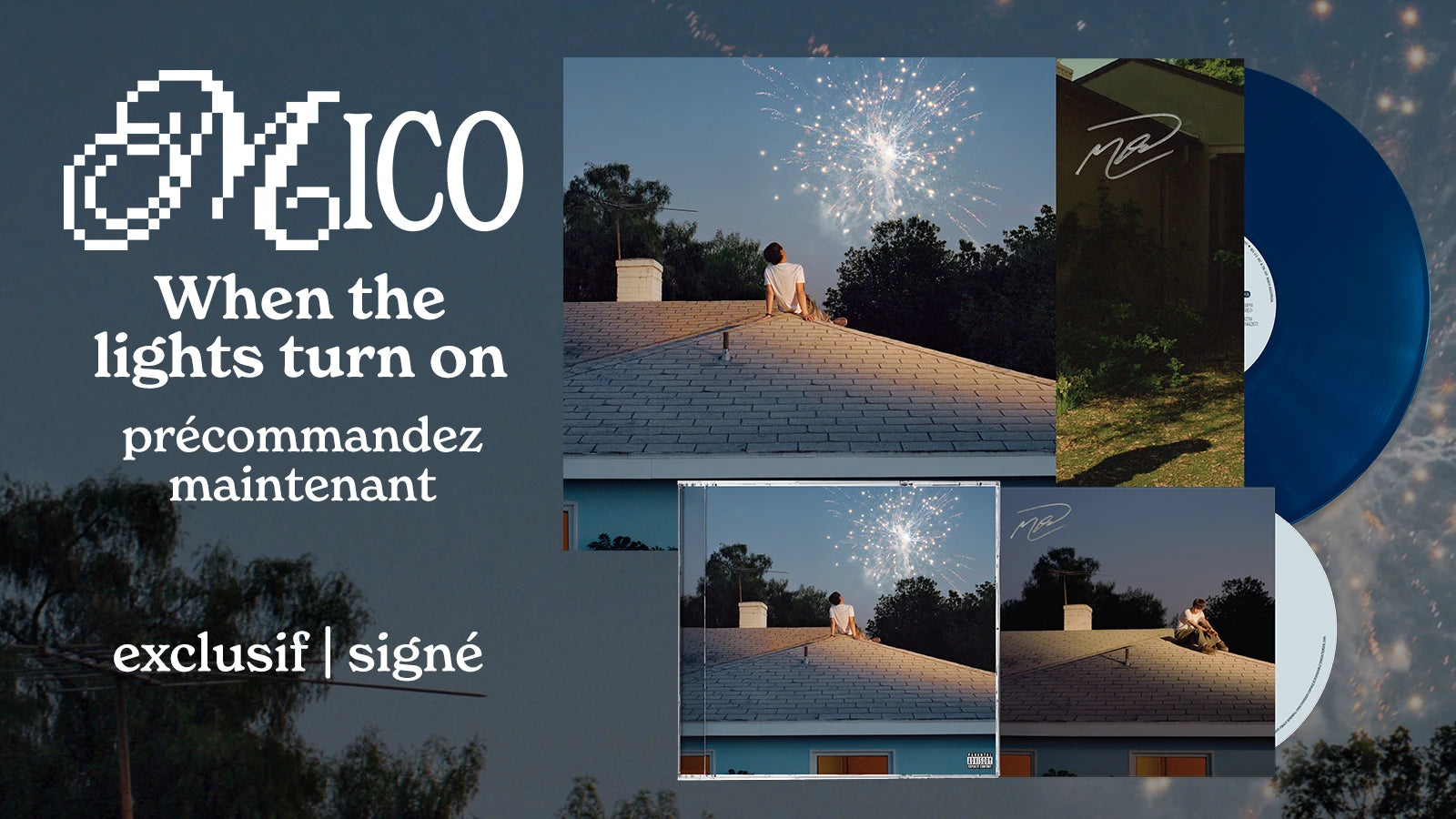 MICO - When the lights turn on - exclusif | signé - Précommandez maintenant