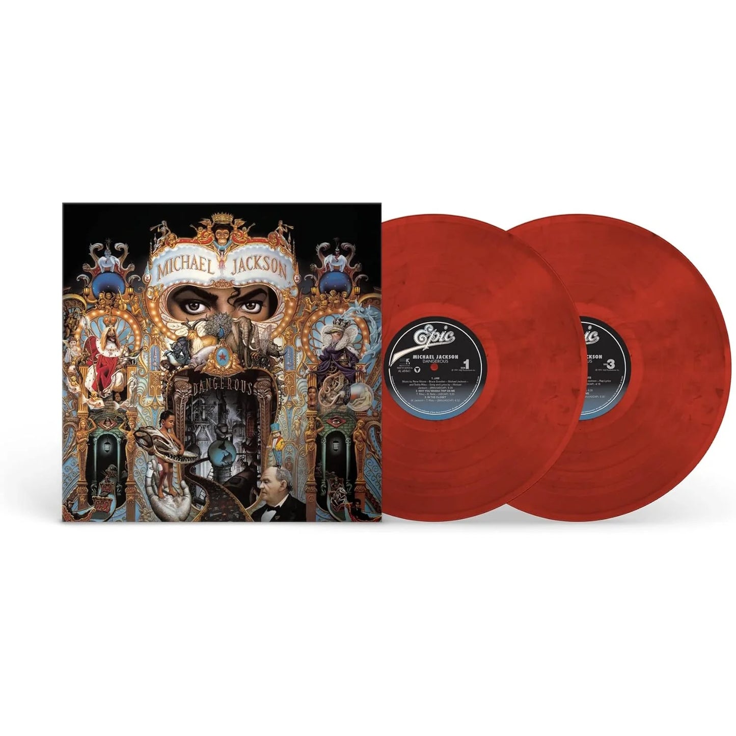 Dangerous (Vinyle rouge avec tourbillons noir fumé)