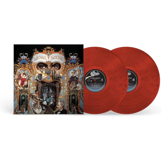 Michael Jackson - Dangerous (Red With Smoky Black Swirls Vinyl)