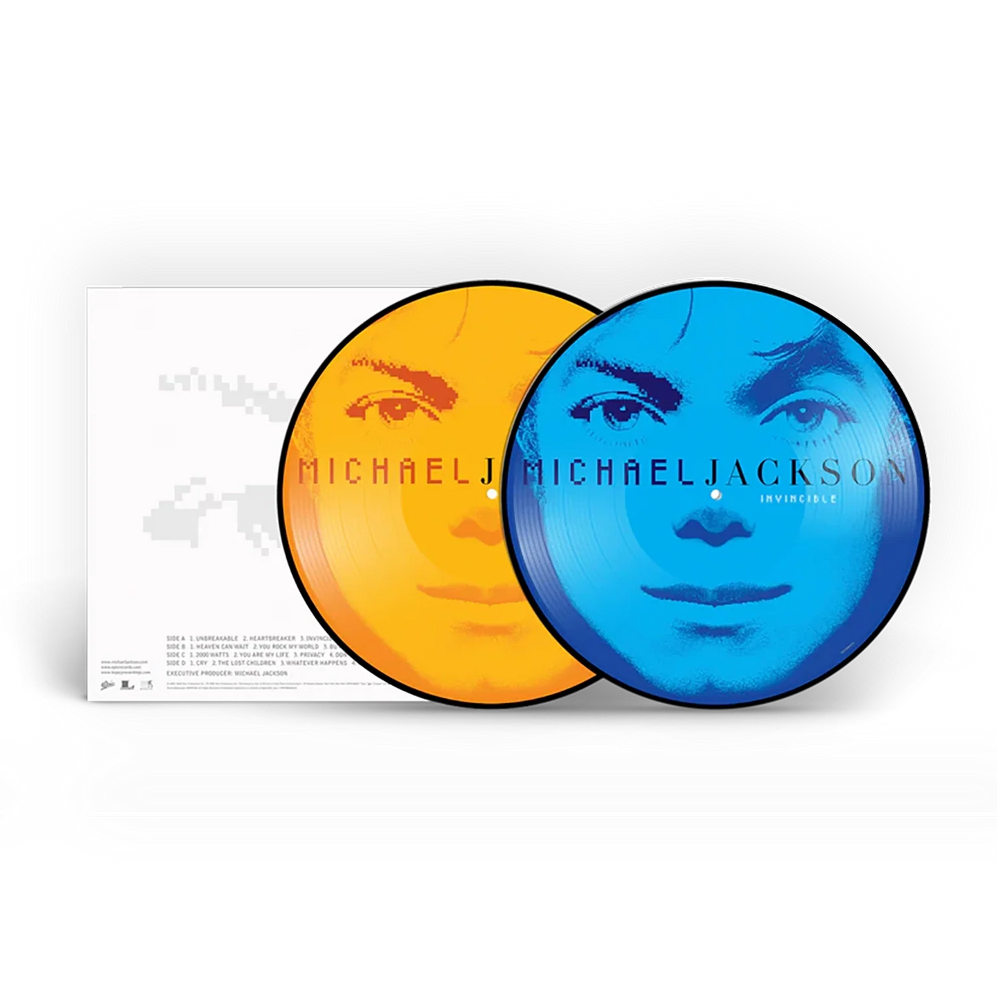 【12”】Michael Jackson 『Invincible』 LP Michael Jackson - Invincible (Picture Vinyl) – Sony Music Canada Store