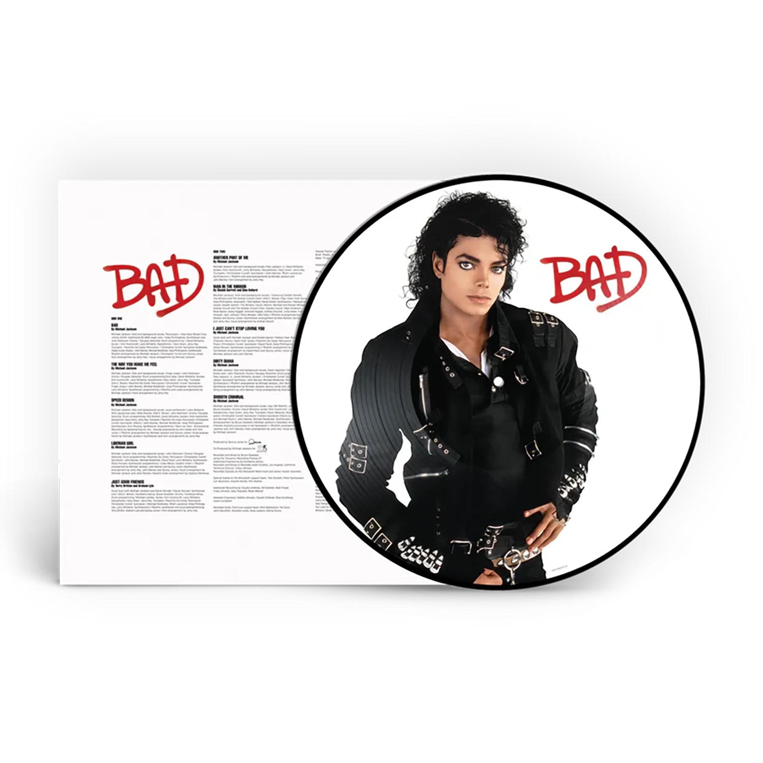 激レア　Michael Jackson BAD　輸入盤　バッド レコード　LP Michael Jackson - Bad (Picture Vinyl) – Sony Music Canada Store