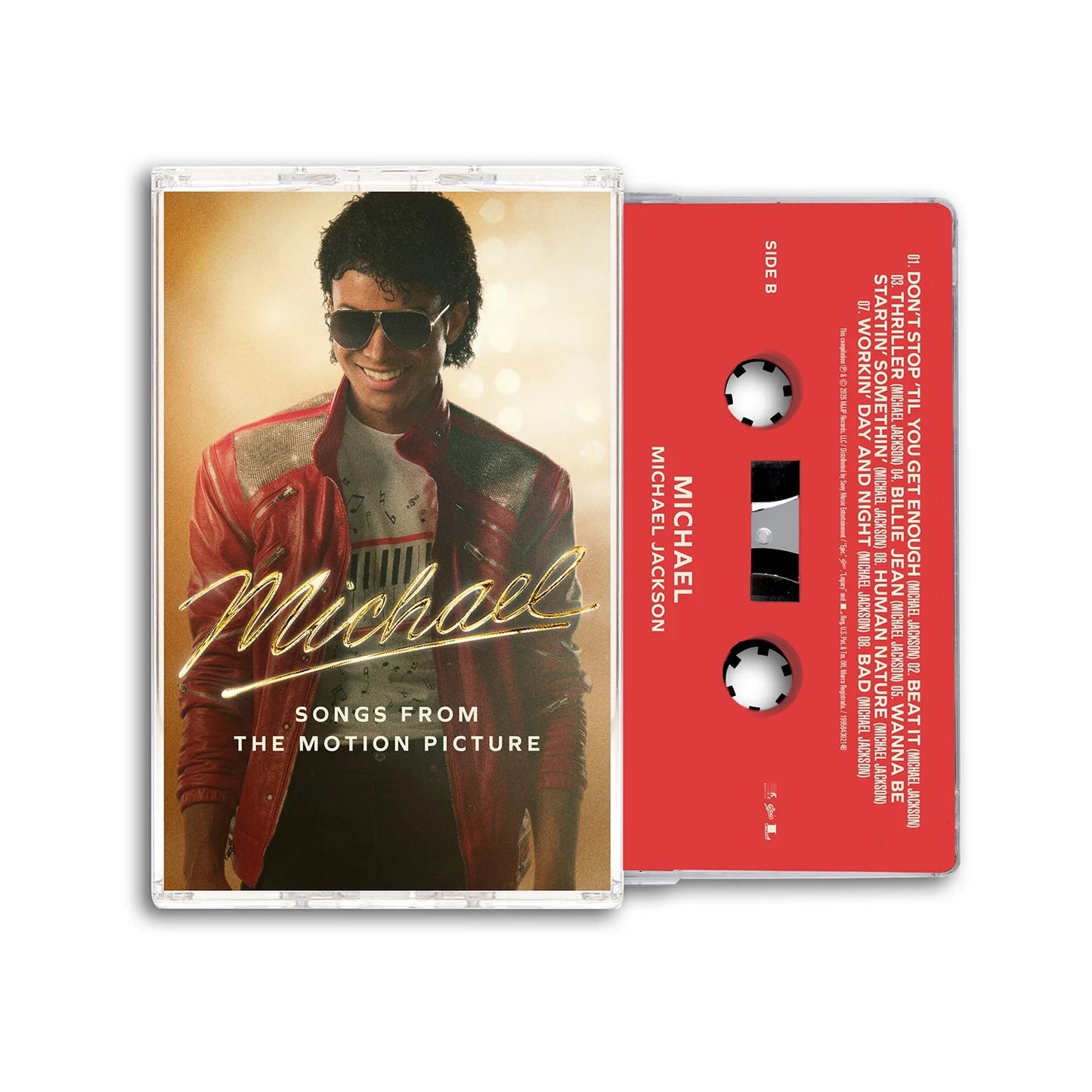 Michael Jackson - Michael — Songs from the Motion Picture (Cassette)