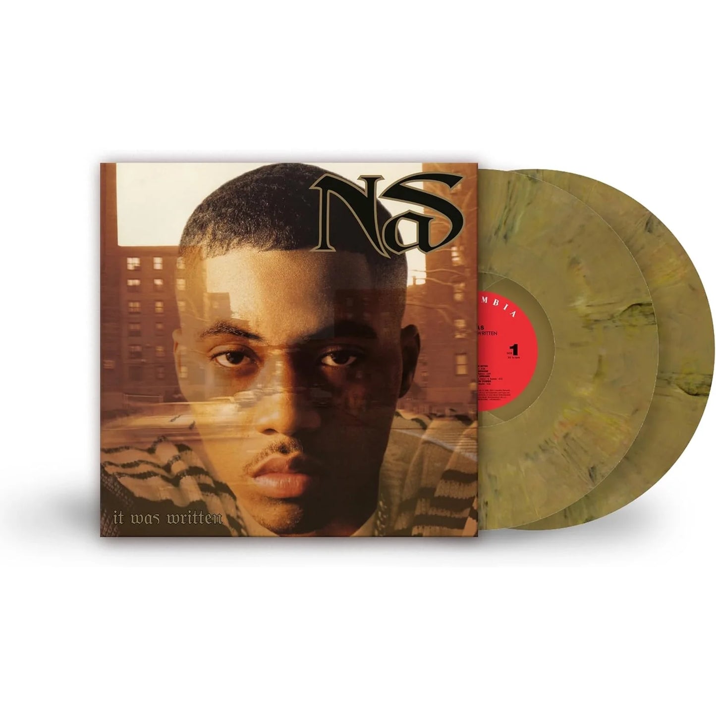 Nas - It Was Written (Vinyle doré et noir marbré)