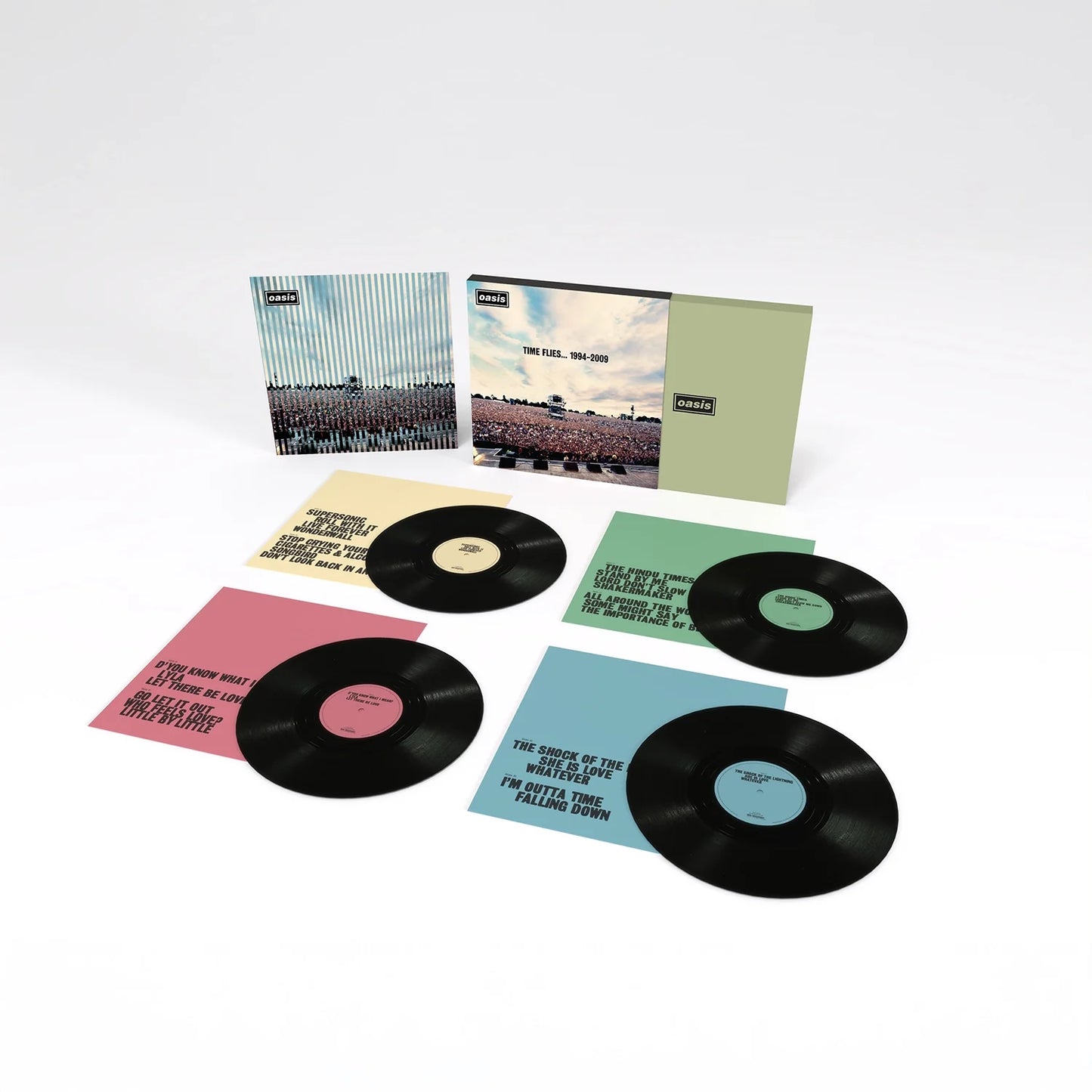 Oasis - Time Flies 1994-2009 (Vinyl) – Sony Music Canada Store Oasis - Time Flies 1994-2009 (Vinyl) – Sony Music Canada Store