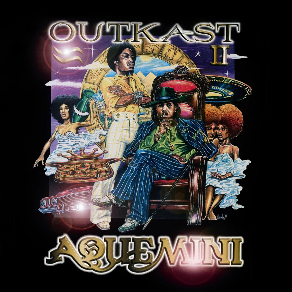 Oukast - Aquemini (Vinyle rose éclaboussé)