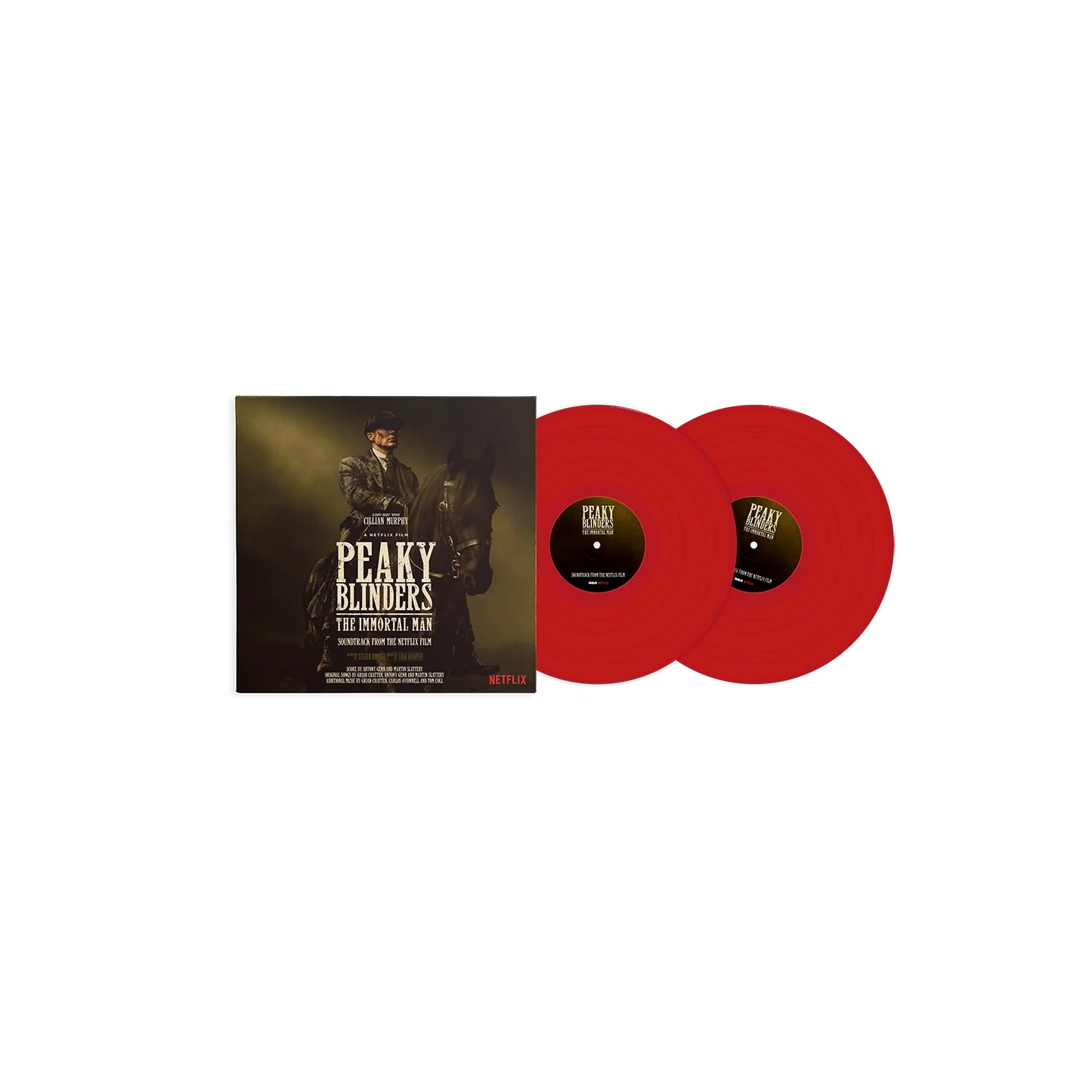 Antony Genn, Martin Slattery — Peaky Blinders - The Immortal Man (Soundtrack from the Netflix Film) (Red Vinyl)