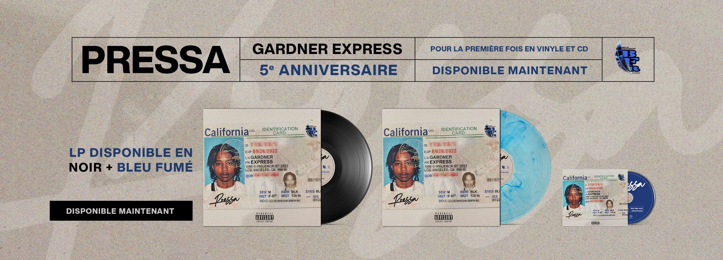 Pressa - Gardner Express - Disponible maintenant