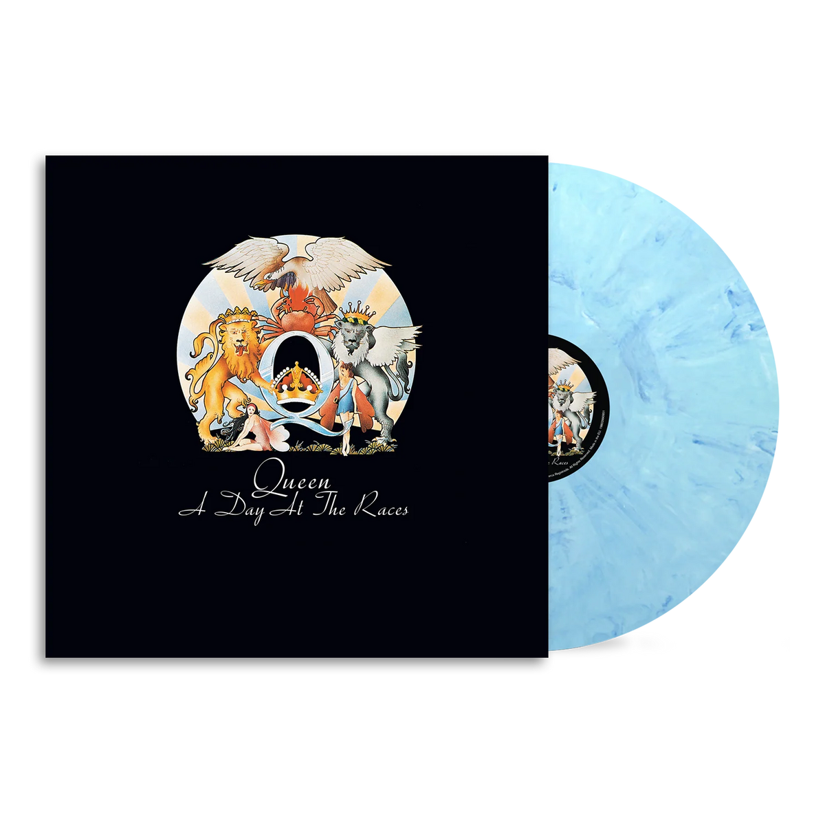 Queen - A Day At The Races (Blue Marbled Vinyl)