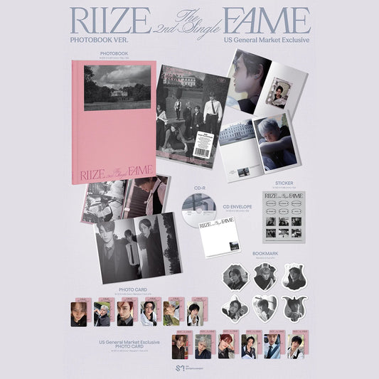 RIIZE - The 2nd Single 'FAME' (Photobook Version) (CD)