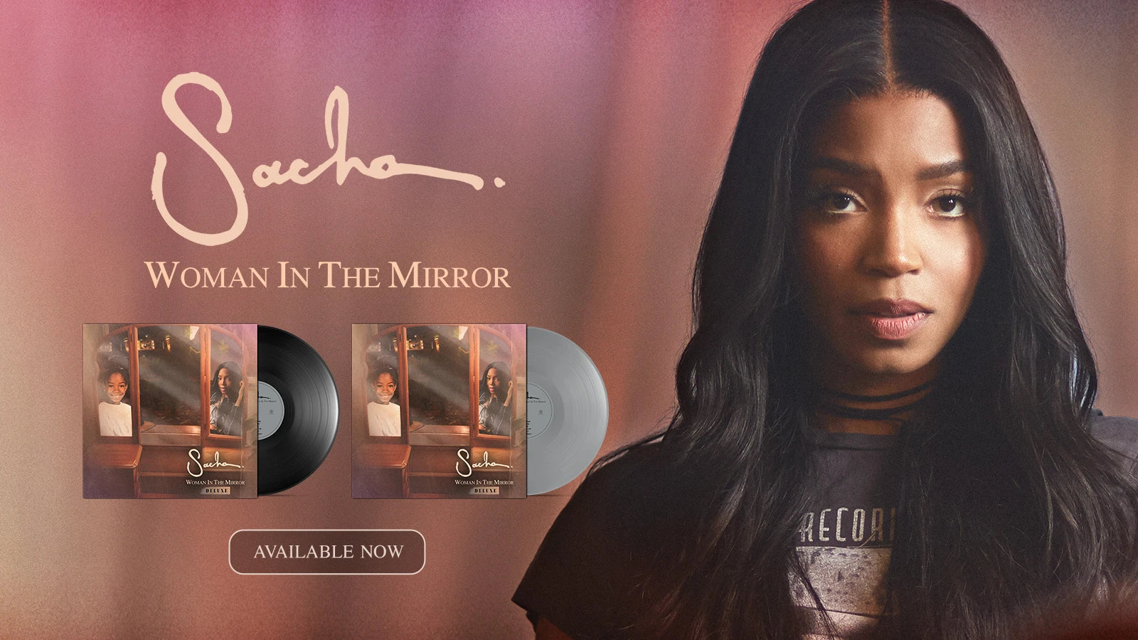 Sacha - Woman In The Mirror - Available Now