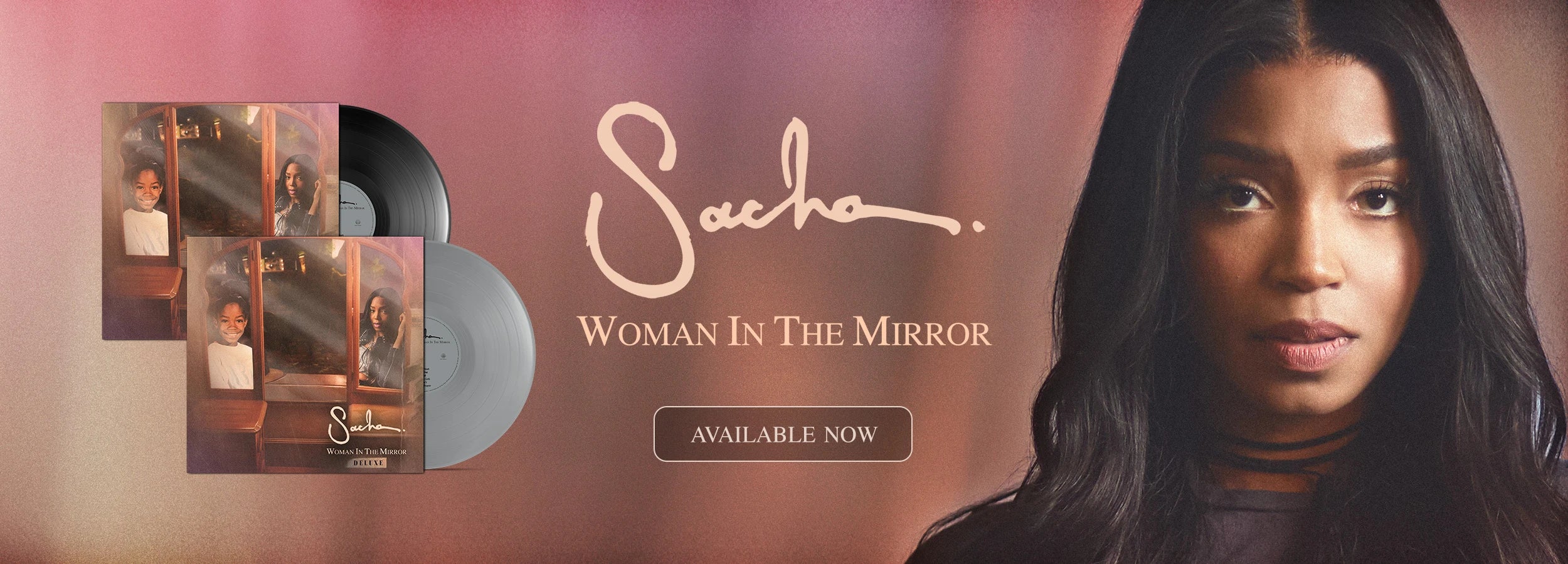 Sacha - Woman In The Mirror - Available Now