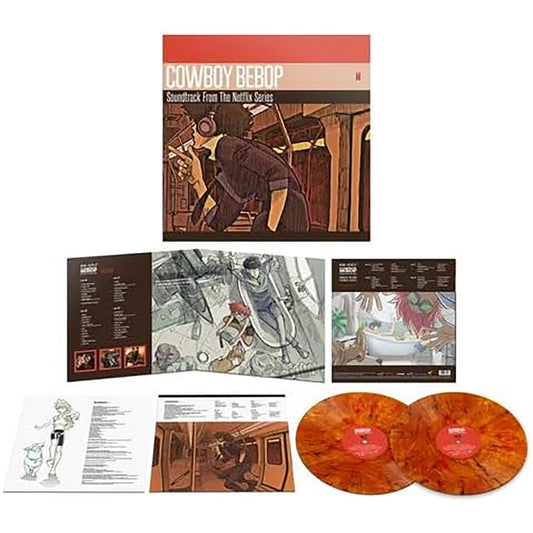 Seatbelts - Cowboy Bebop (Soundtrack From The Netflix Original Series) (Translucent Orange and Red Marble Vinyl)