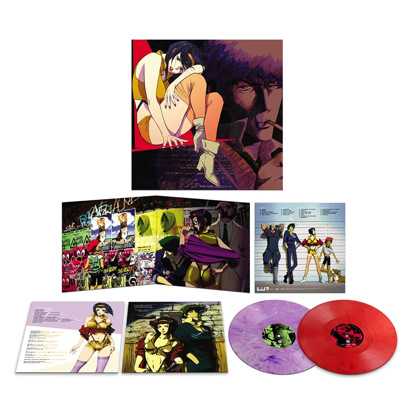 Seatbelts - Cowboy Bebop (Original Series Soundtrack) (Purple and Red Marbled Vinyl)