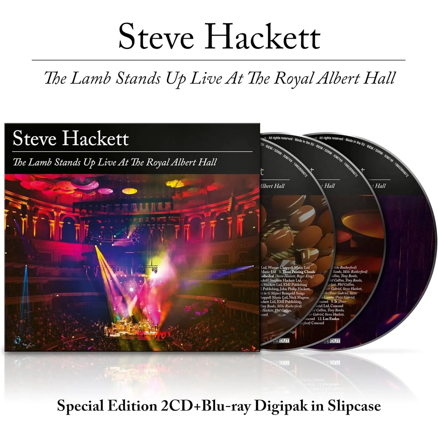 Steve Hackett - The Lamb Stands Up Live At The Royal Albert Hall (Special Edition CD+Blu-Ray)