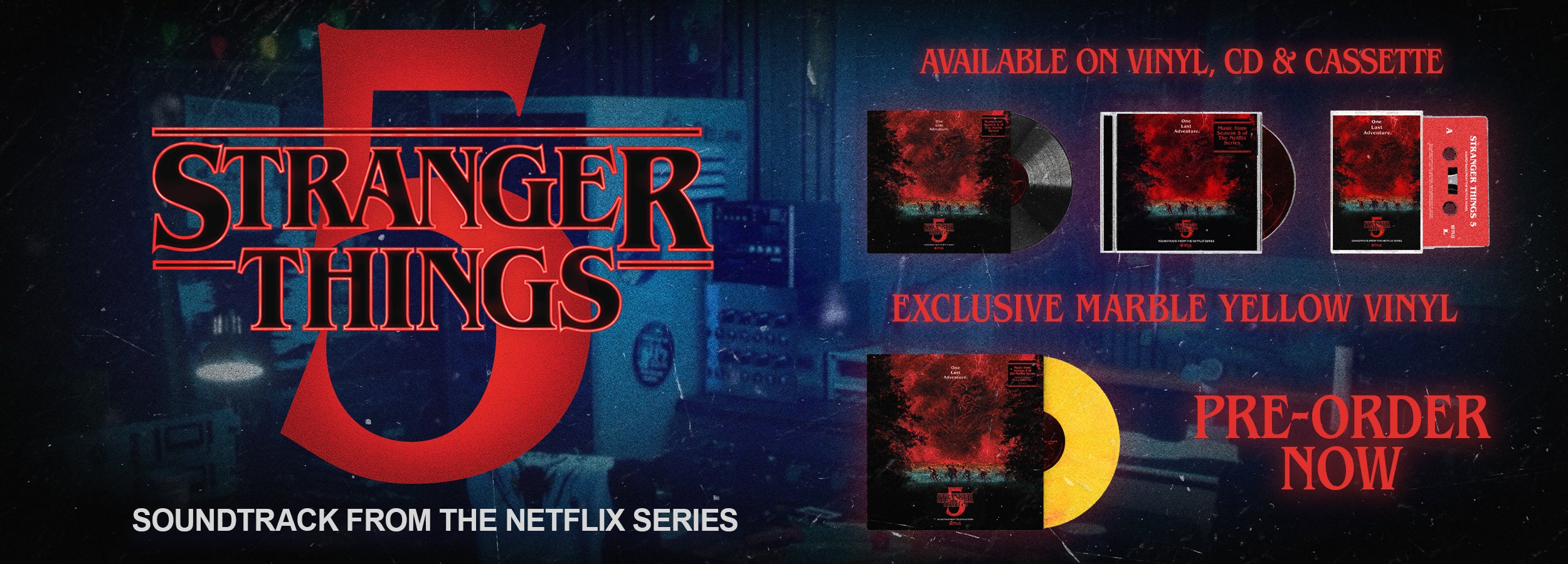 Stranger Things 5 - Soundtrack from the Netflix Series - Pre-order Now