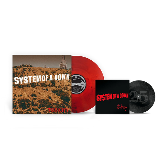 System of a Down - Toxicity (25th Anniversary) (Red Smoke Vinyl + 7")