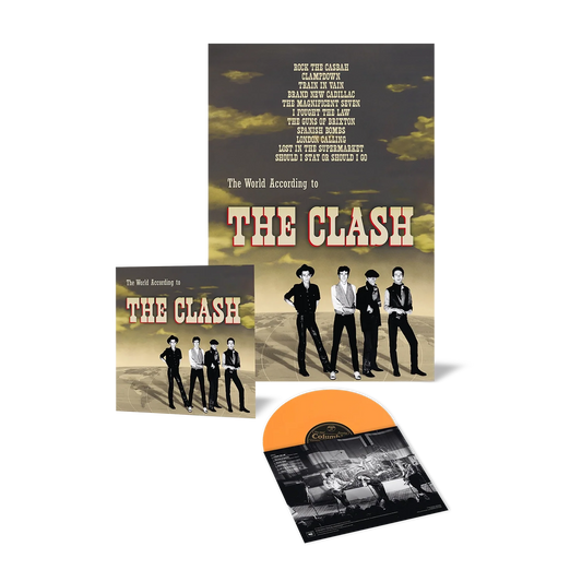 The Clash - The World According to The Clash (Orange Vinyl + Art Print)