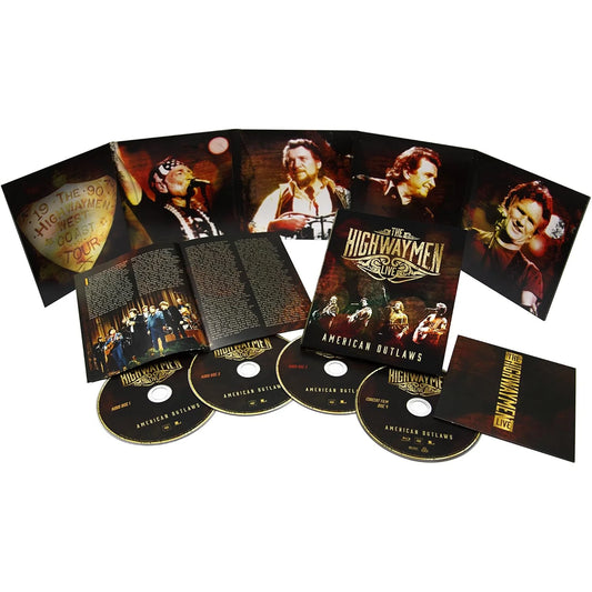 The Highwaymen - Live — American Outlaws (CD/DVD)