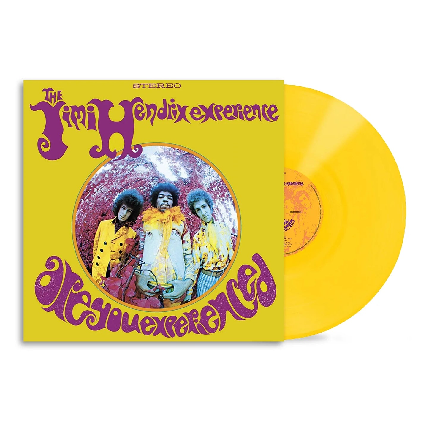 The Jimi Hendrix Experience - Are You Experienced (Vinyle jaune opaque)