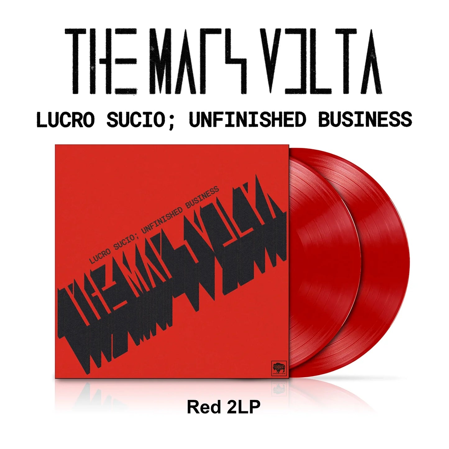 The Mars Volta - Lucro Sucio; Unfinished Business (Vinyle rouge)