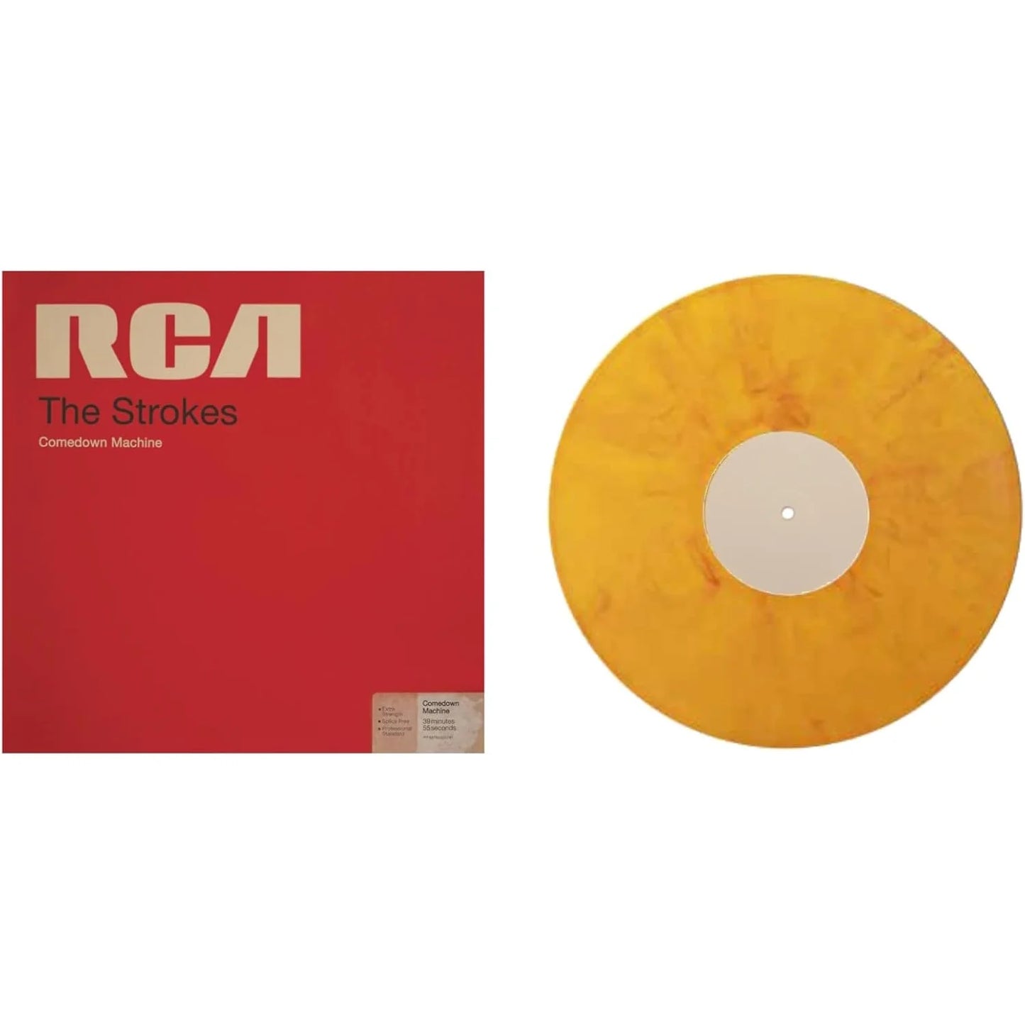 The Strokes - Comedown Machine (Vinyle limité marbré jaune et rouge) 