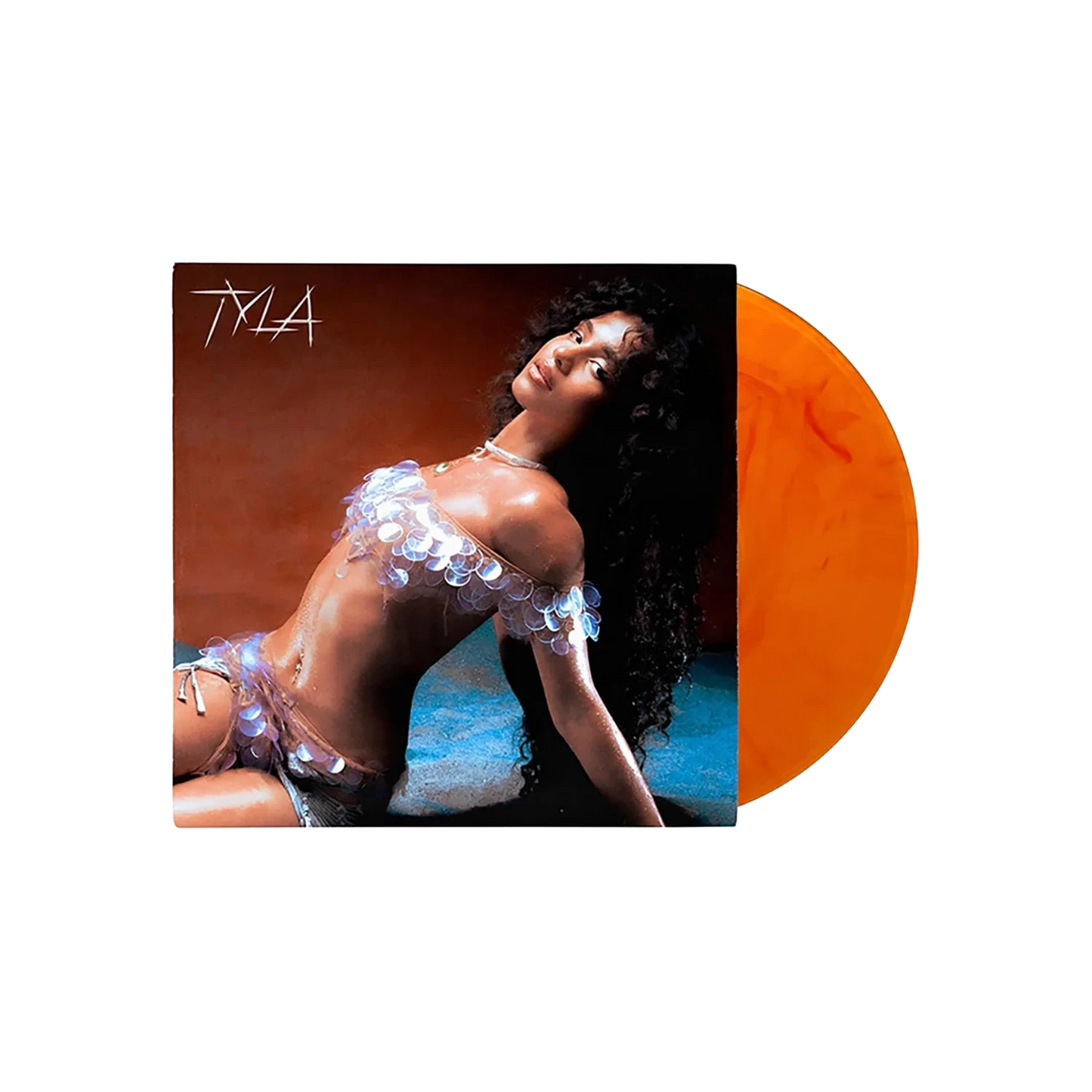 Tyla - TYLA (Translucent Orange With Red Swirls Vinyl)
