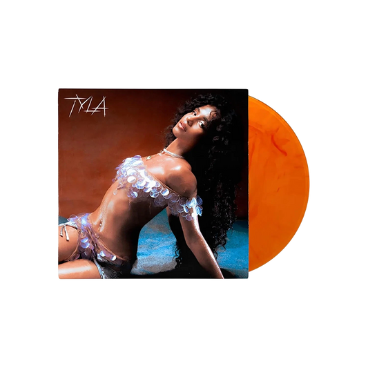 Tyla - TYLA (Translucent Orange With Red Swirls Vinyl)
