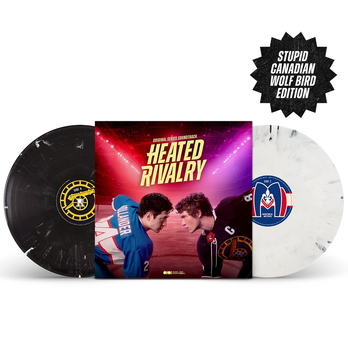 Various - Heated Rivalry (Original Series Soundtrack) (Stupid Canadian Wolf Bird Vinyl)