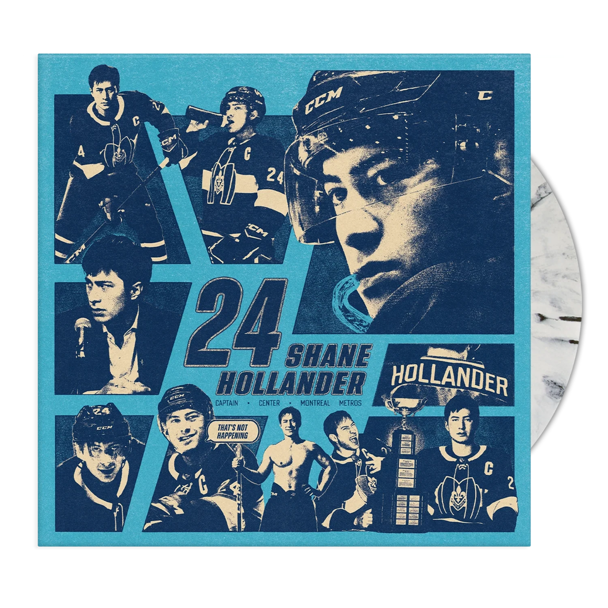 Various - Heated Rivalry (Original Series Soundtrack) (Stupid Canadian Wolf Bird Vinyl)