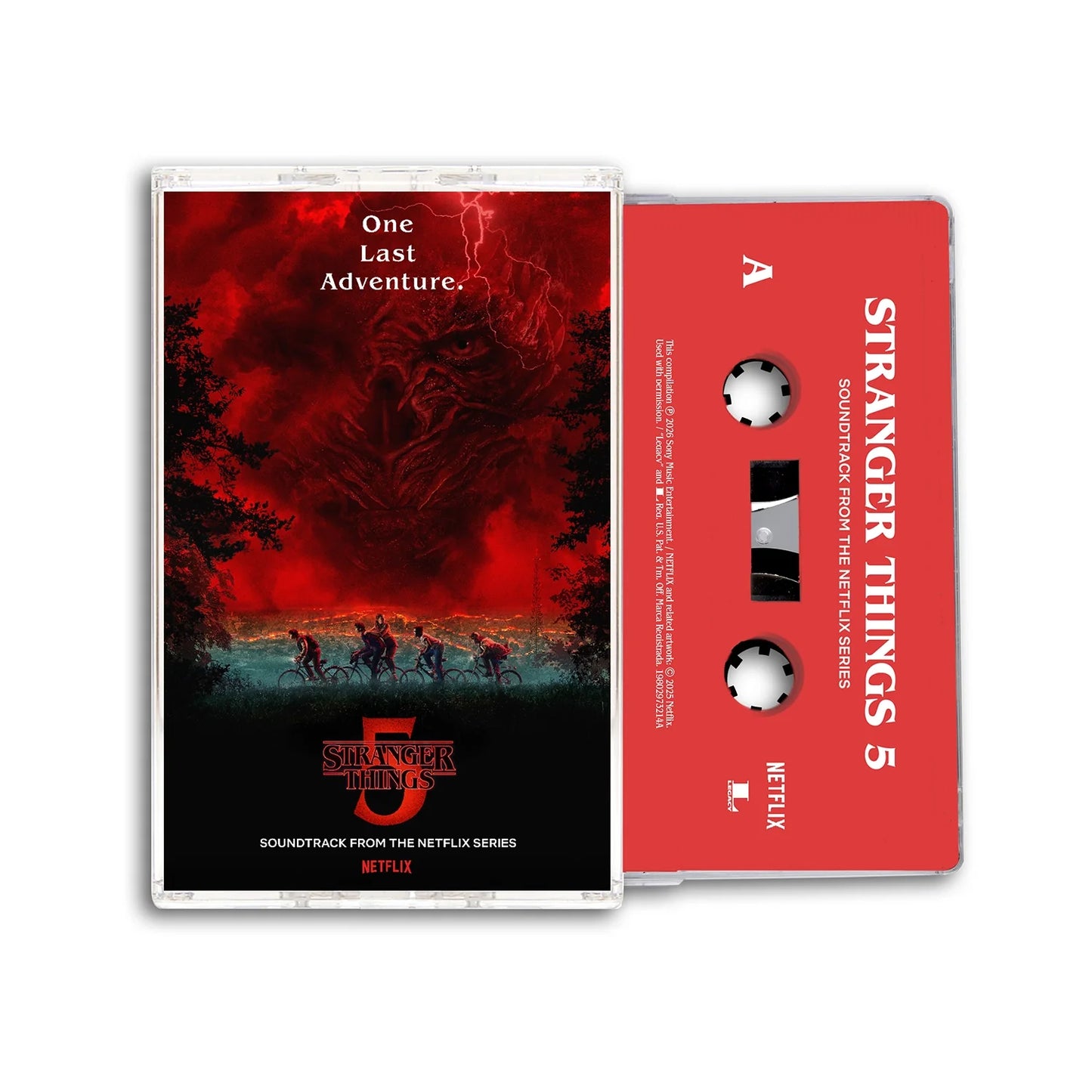 Various - Stranger Things 5 (Soundtrack From The Netflix Series) (Cassette rouge)