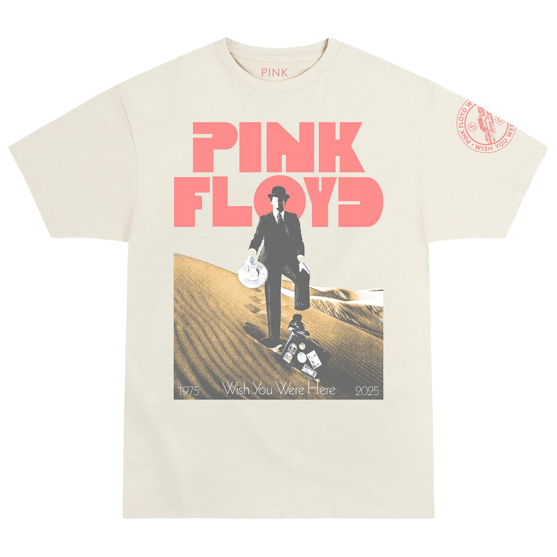 PINK FLOYD Tシャツ Pink Floyd - Wish You Were Here 50 Invisible Man T-Shirt