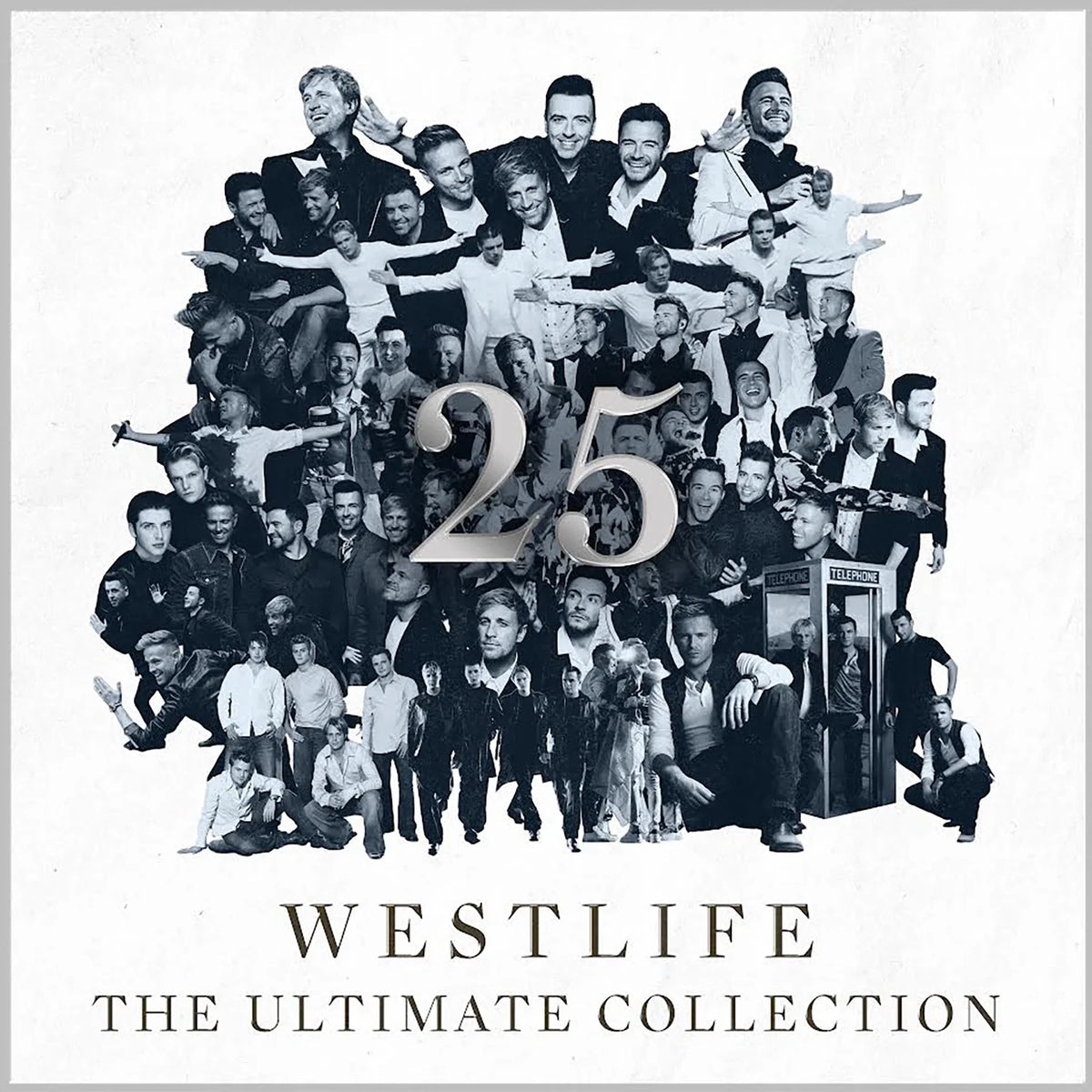 Westlife - 25 — The Ultimate Collection (Black Vinyl) – Sony Music Westlife - 25 — The Ultimate Collection (Black Vinyl) – Sony Music
