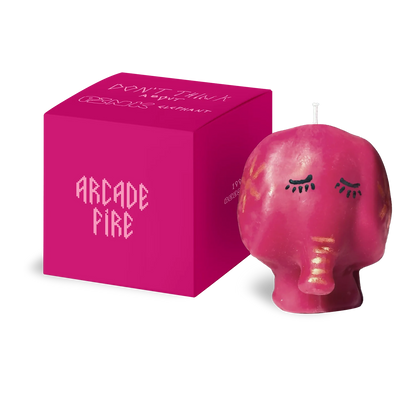 Arcade Fire - Pink Elephant Candle